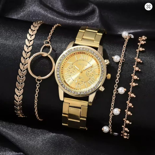 El Toque Chic de Cynthia: Reloj + Brazalete