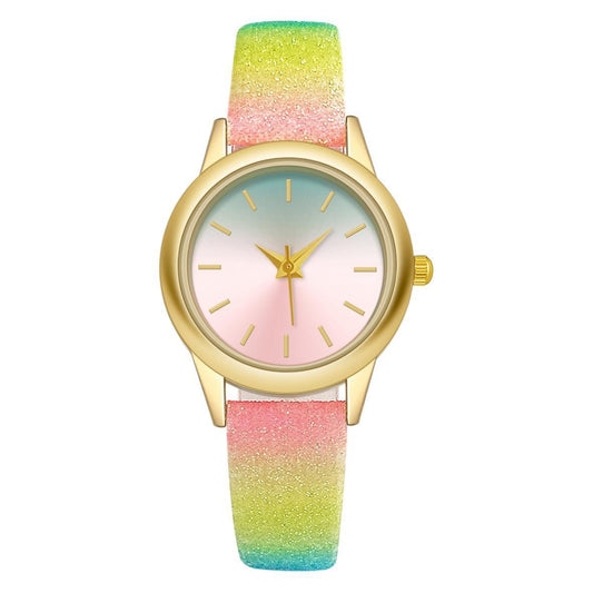 Colección de Cynthia: Reloj Casual con Cinturón Chic