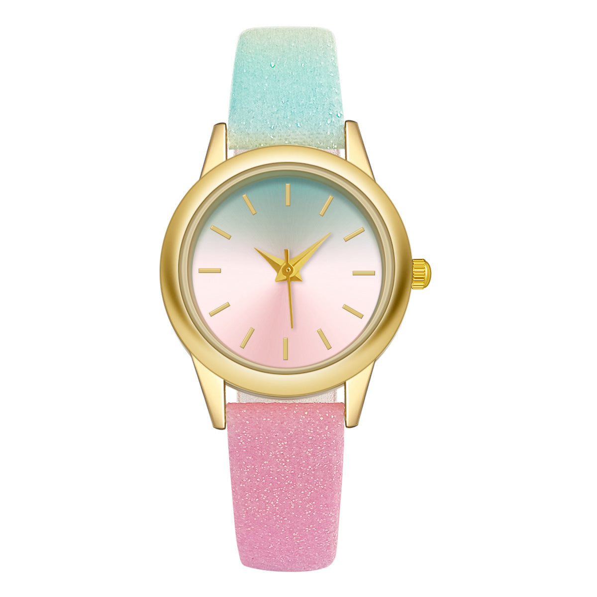 Colección de Cynthia: Reloj Casual con Cinturón Chic