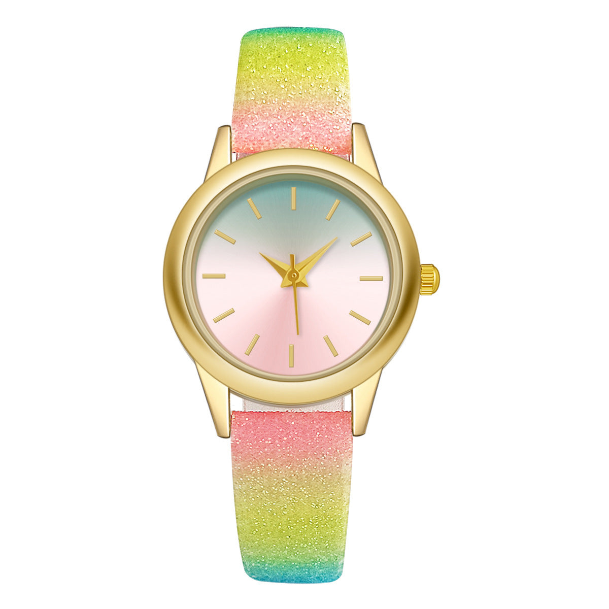 Colección de Cynthia: Reloj Casual con Cinturón Chic