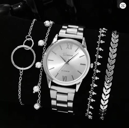 El Toque Chic de Cynthia: Reloj + Brazalete
