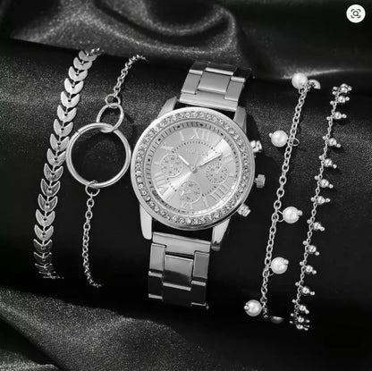 El Toque Chic de Cynthia: Reloj + Brazalete