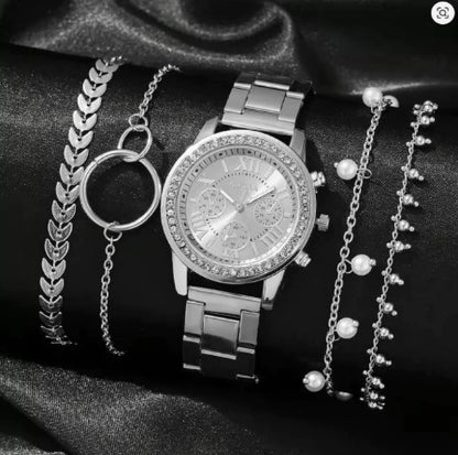 El Toque Chic de Cynthia: Reloj + Brazalete